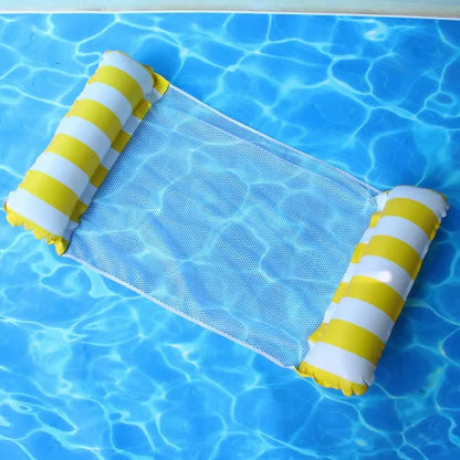 1/2pcs Water Hammock Recliner Inflatable Floating Swimming Mattress Sea Swimming Ring Pool Party Toy Lounge Bed For Swimming