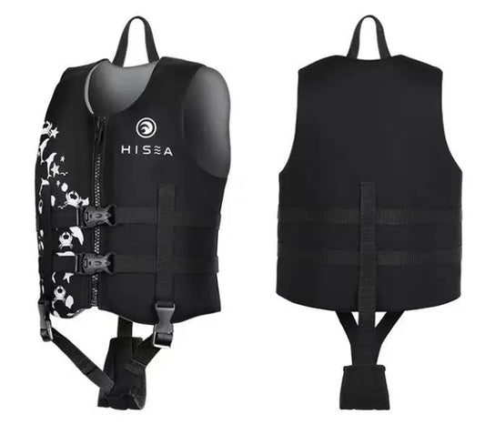 2025 Neoprene Children's Life Jacket Swimming Sailing Rafting Safety Life Jacket