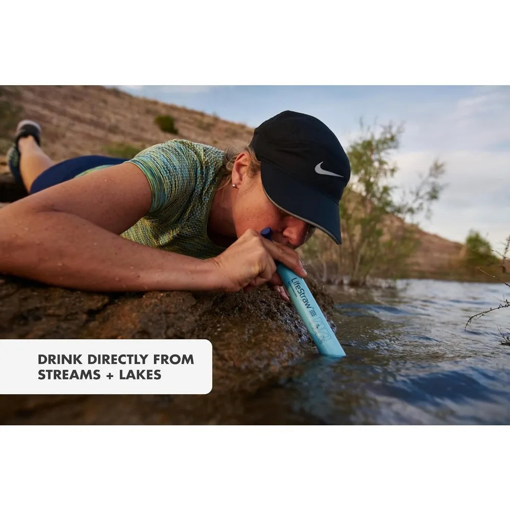 Personal Water Filter for Hiking, Camping, Travel,