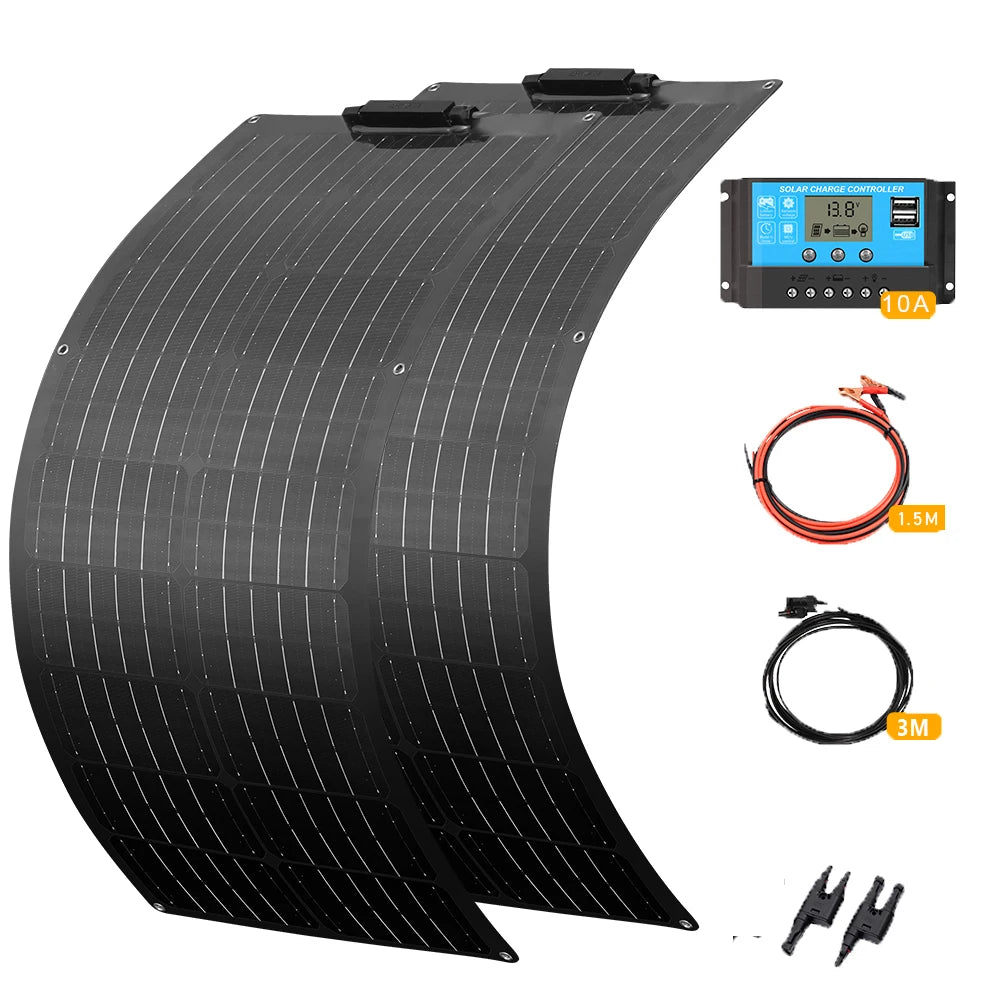 12V 50W Flexible Solar Panel 19.8V 100W Photovoltaic solar panels
