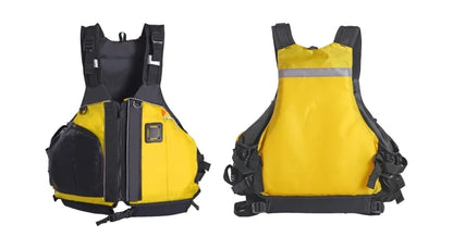 Kayaking Life Vest with Mesh High Back Kids Adult