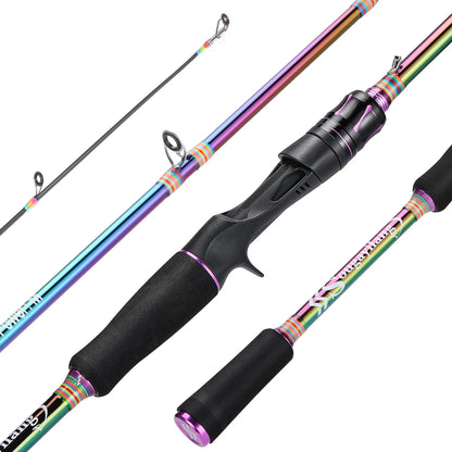 Baitcasting Fishing Rod M 1.8m 2.1m Carbon Fiber Rod