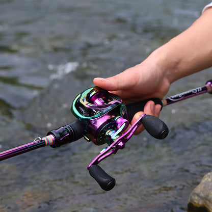 Baitcasting Fishing Rod M 1.8m 2.1m Carbon Fiber Rod