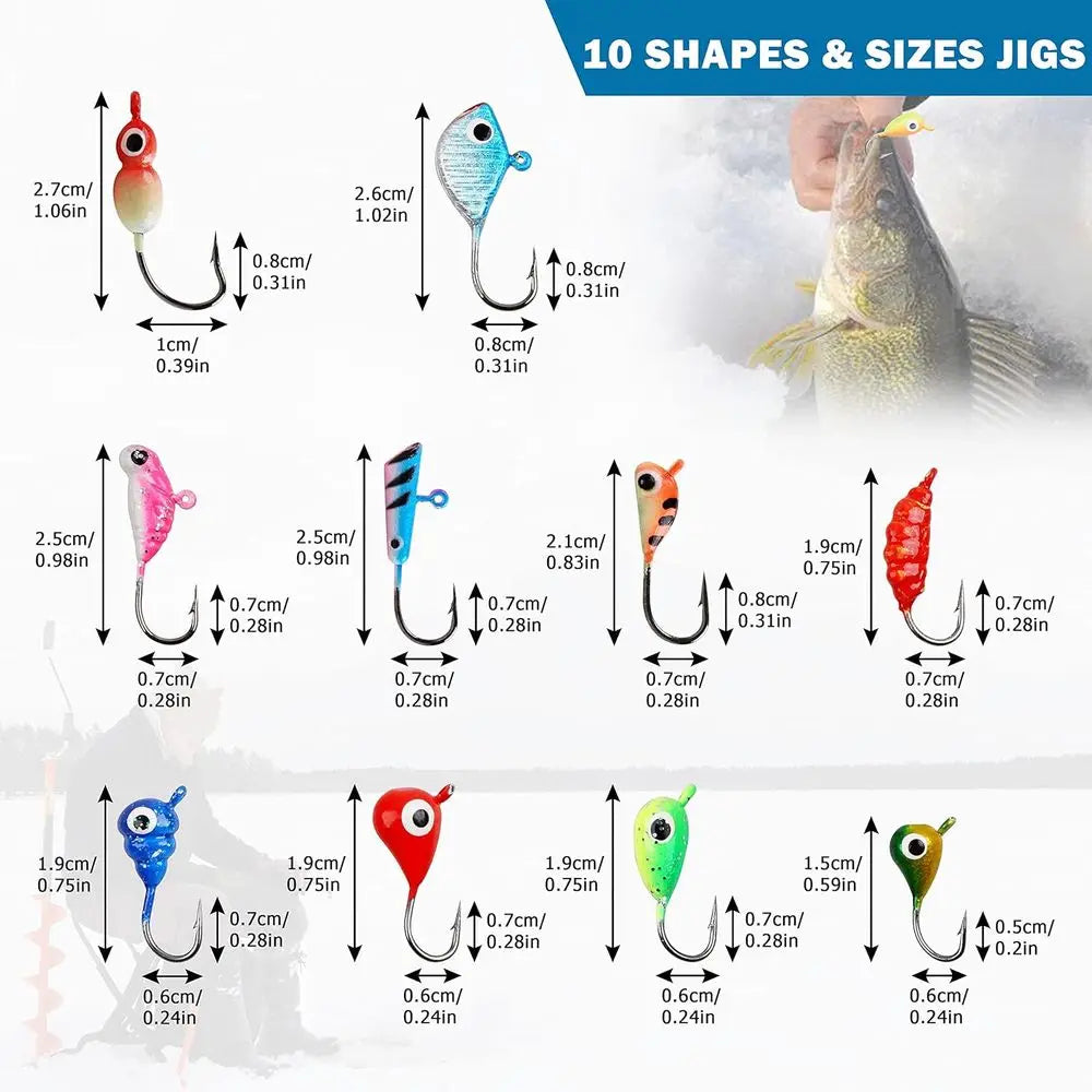 Winter Ice Fishing Lure Kit