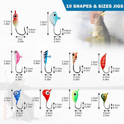 Winter Ice Fishing Lure Kit