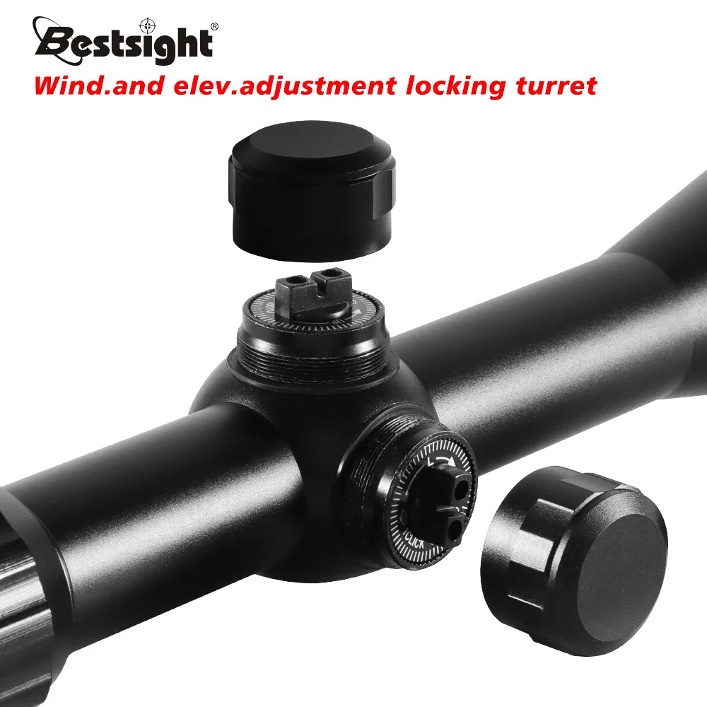 3-9x40 Rifle Sniper Scope Red or Green Illuminated Optical with Mounts
