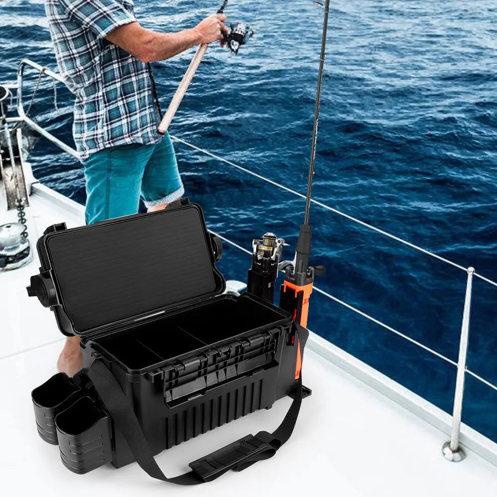 2 Tier Fishing Tackle Box