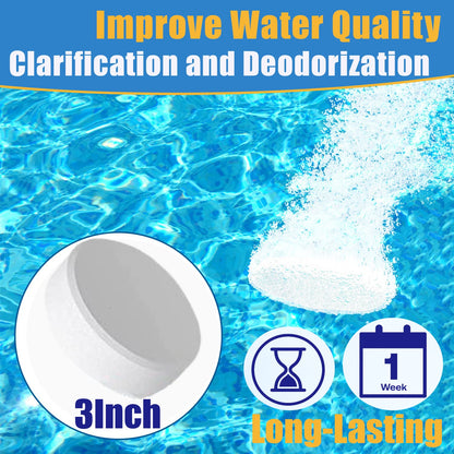 3 inch 50 Pounds Chlorine Tablets