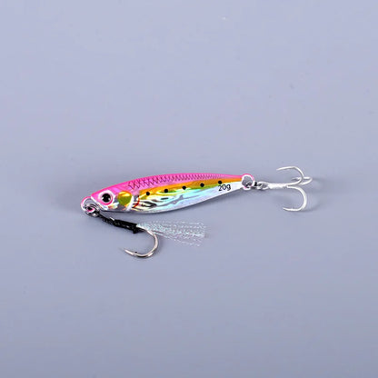 Metal Cast Jig Spoon 7g Artificial Bait Tackle
