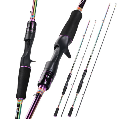 Baitcasting Fishing Rod M 1.8m 2.1m Carbon Fiber Rod