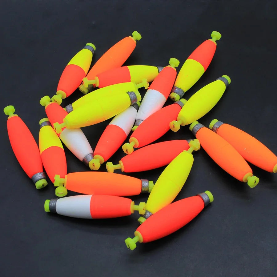 Oval Foam Fishing Floats Slip Bobbers