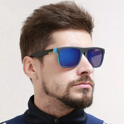 Black Polarized Square Sunglasses Men Women Fashion Classic