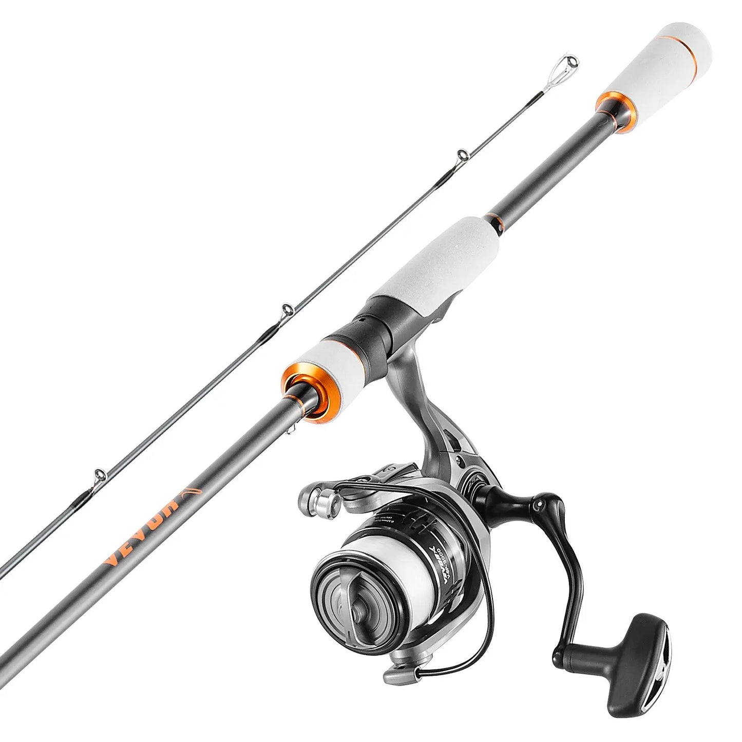 IM7 Carbon Fiber Spinning Rod And Reel Combo 7 Ft Two-Piece Rods