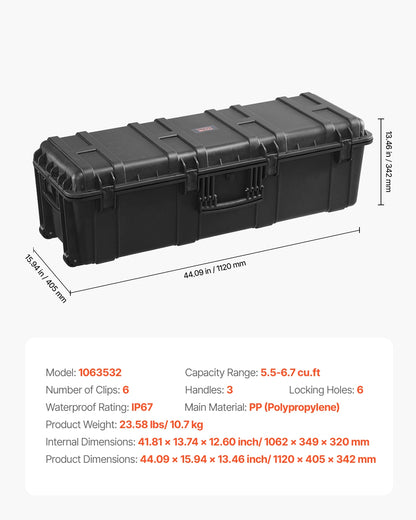 IP67 Weatherproof Heavy Duty Protective Case