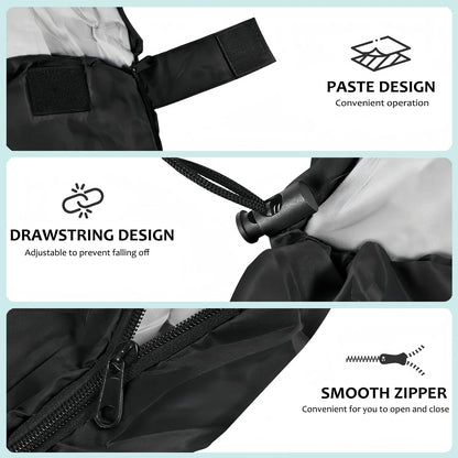 Lightweight 3-Season Weather Sleeping Bag, Microfiber Filling for 5-20 Degrees
