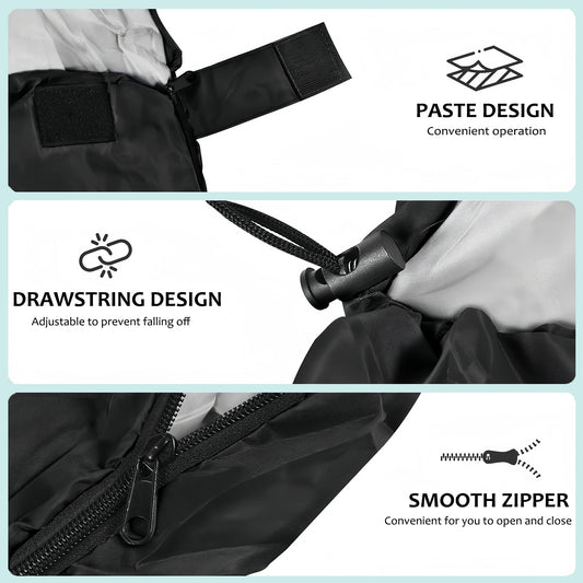 Lightweight 3-Season Weather Sleeping Bag, Microfiber Filling for 5-20 Degrees