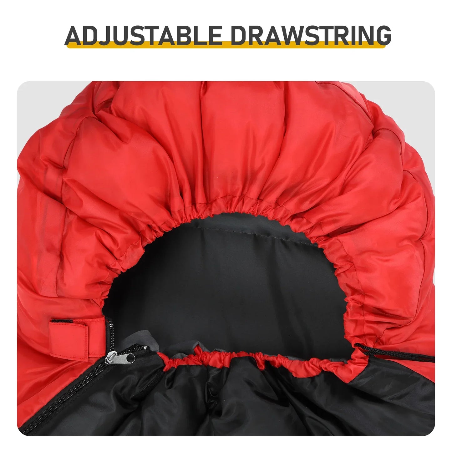 Lightweight Sleeping Bag with Multi USB Powered Heating Pads,