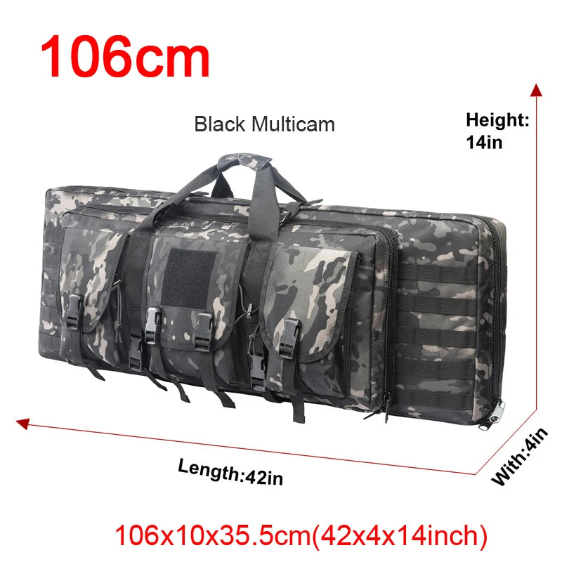 32 38 42 48inch Tactical Double Rifle Case
