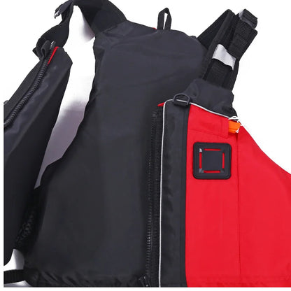Kayaking Life Vest with Mesh High Back Kids Adult