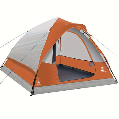 Pop Up Camping Tent - 4 Person Instant Easy Set Up