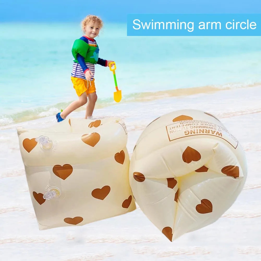 Inflatable Swimming Pool Arm Floaters PVC Printed Adult Kids Swimming Equipment