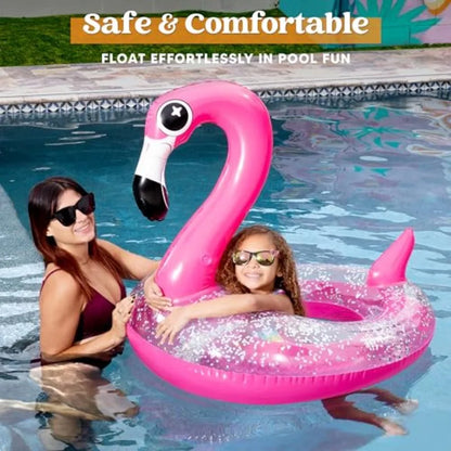 Inflatable Flamingo Pool Floats for Adults Summer Beach Lake