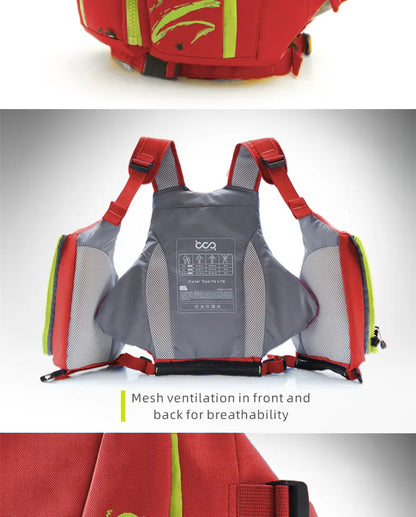 Adult Child 30-100KG, Red PFD Life Vest