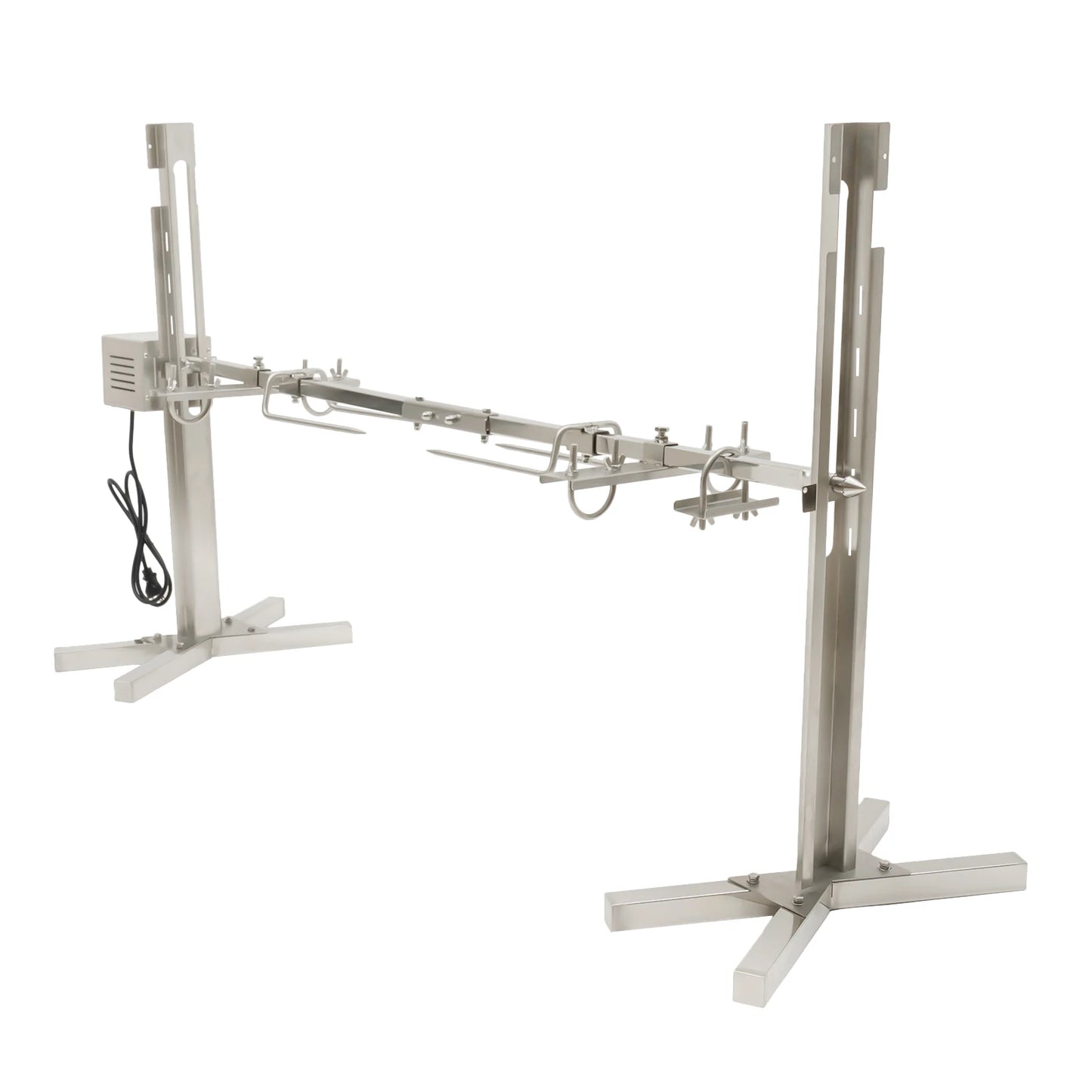 Electric Stainless Steel Rotisserie Grill 360-degree Rotation