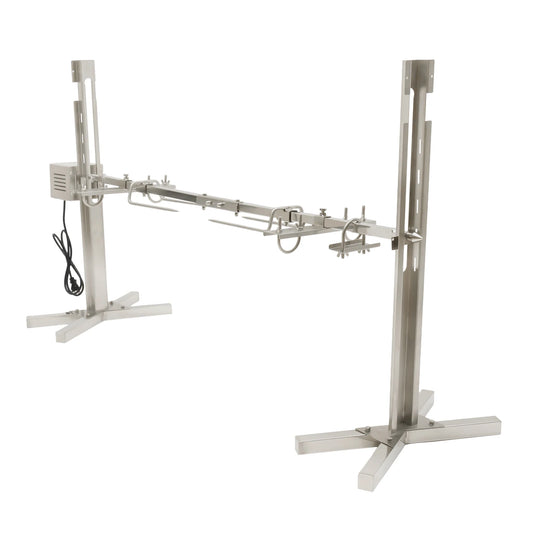 Electric Stainless Steel Rotisserie Grill 360-degree Rotation
