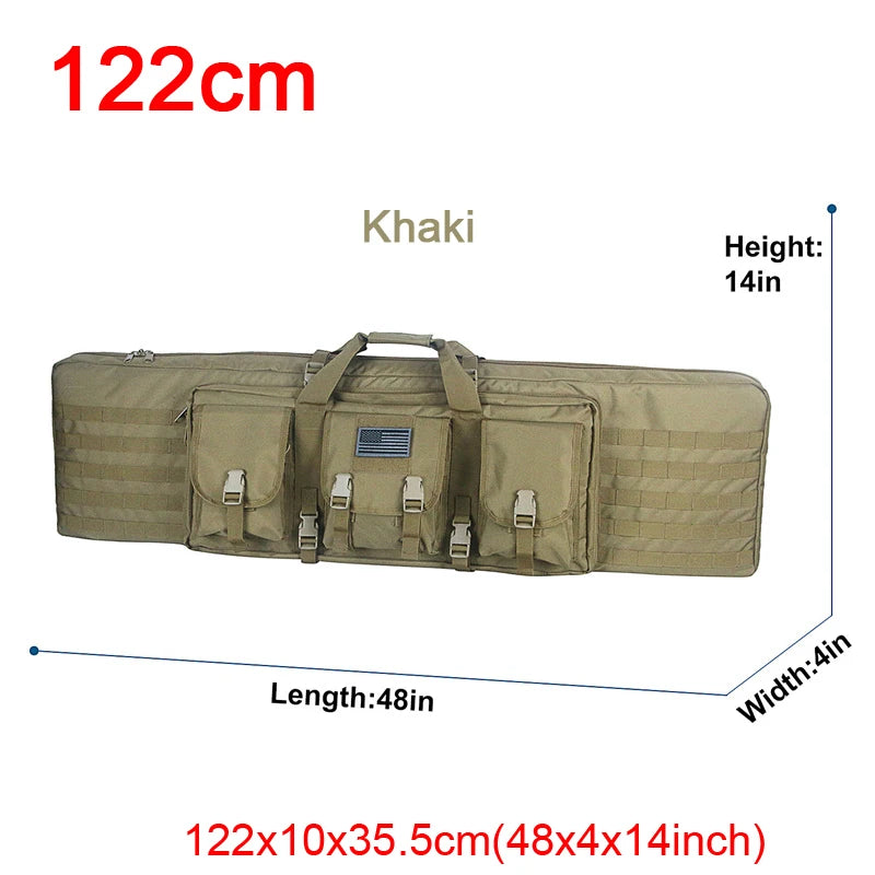 32 38 42 48inch Tactical Double Rifle Case