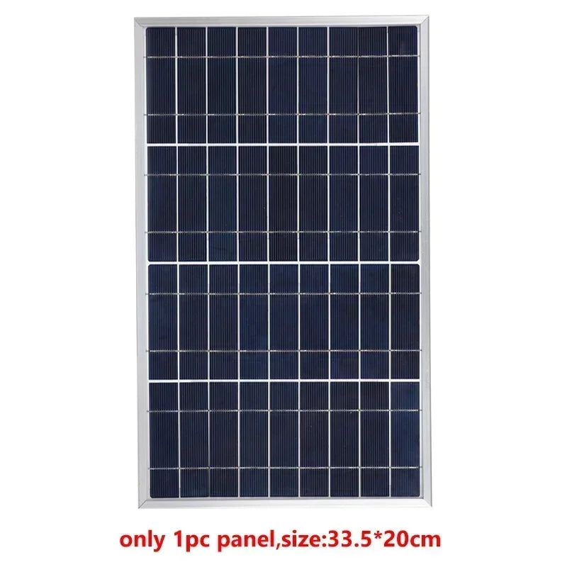 Outdoor Solar Panel 600W 12V Polycrystalline USB Power