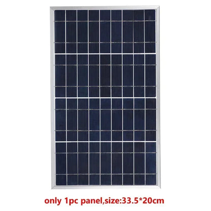 Outdoor Solar Panel 600W 12V Polycrystalline USB Power
