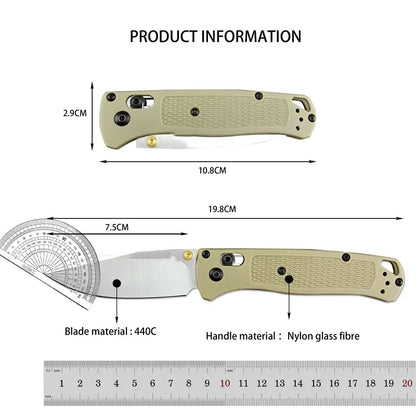 BM 535/533 Folding Pocket Knife, Nylon Fiber Handle