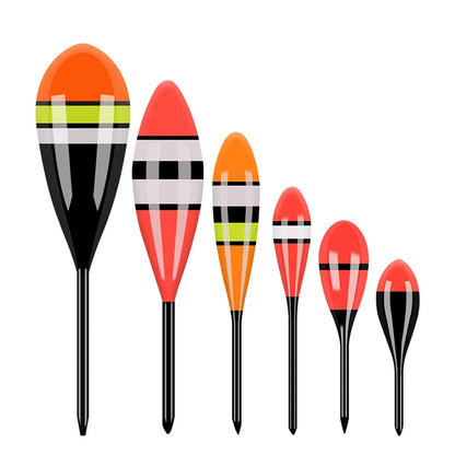 5PCS Balsa Fishing Floats+1 Bag Hooks+1 Float Tube+1 Float Rest