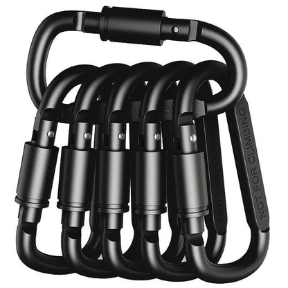 4-6PCS Carabiner Set For Key Camping Survival