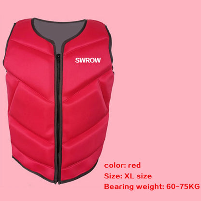 Neoprene Life Vest Adults Surf Ski Motorboats Kayak Raft For Boats Fishing