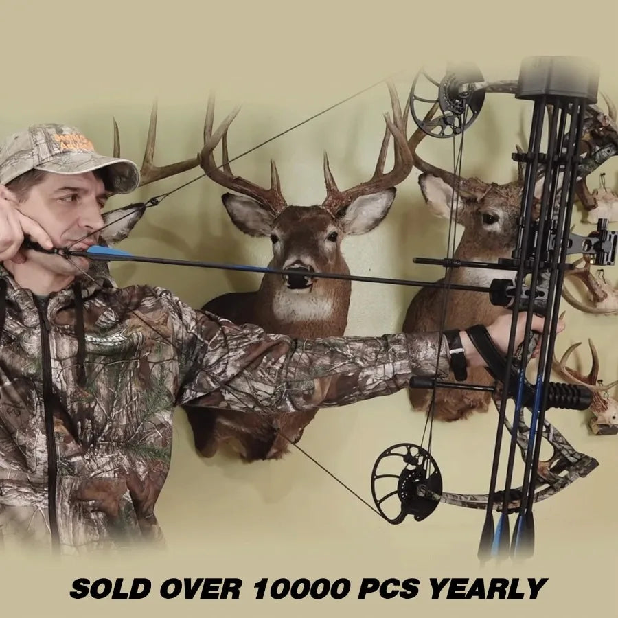 Dragon X8 RTH Compound Bow 18 -31 Draw Length 0-70lbs Draw Weight