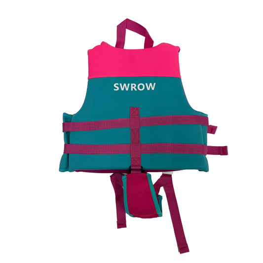 Neoprene Life Jacket for Kids, Boys Girls Drifting Flotation Swimming Aid