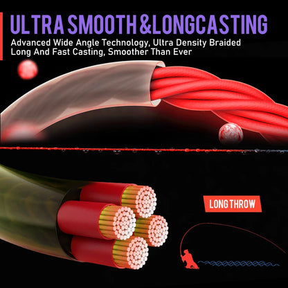 4 Strand Braided Fishing Line 300M