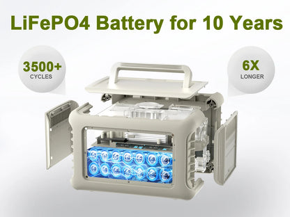 ALLPOWERS R600 Portable Power Station with Portable SolarPanel
