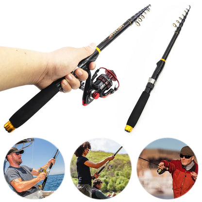 Telescopic Travel Fishing Pole