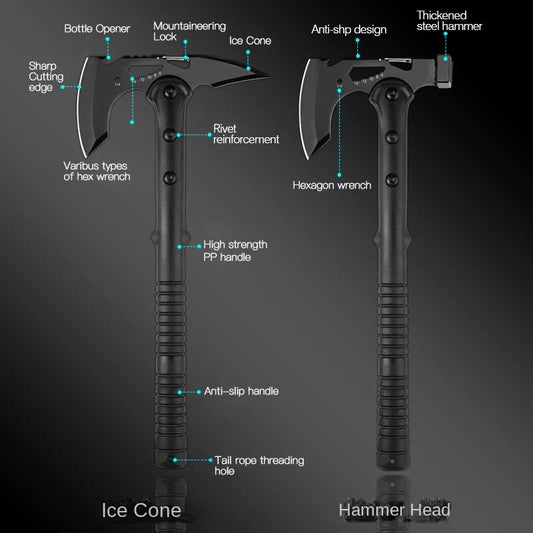 Fire Multi-function Outdoor Tactical Axe