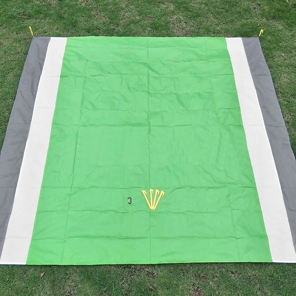 200*210cm Waterproof Tent Floor Tarp Picnic Mat