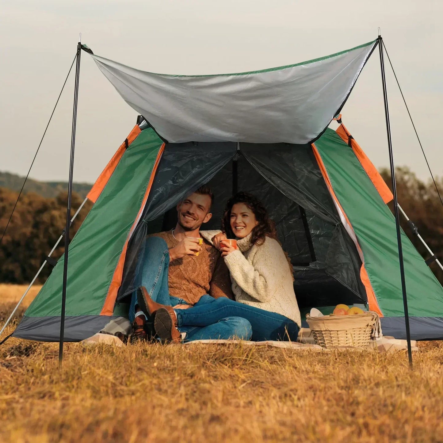Outdoor Self-driving Travel Camping Tent
