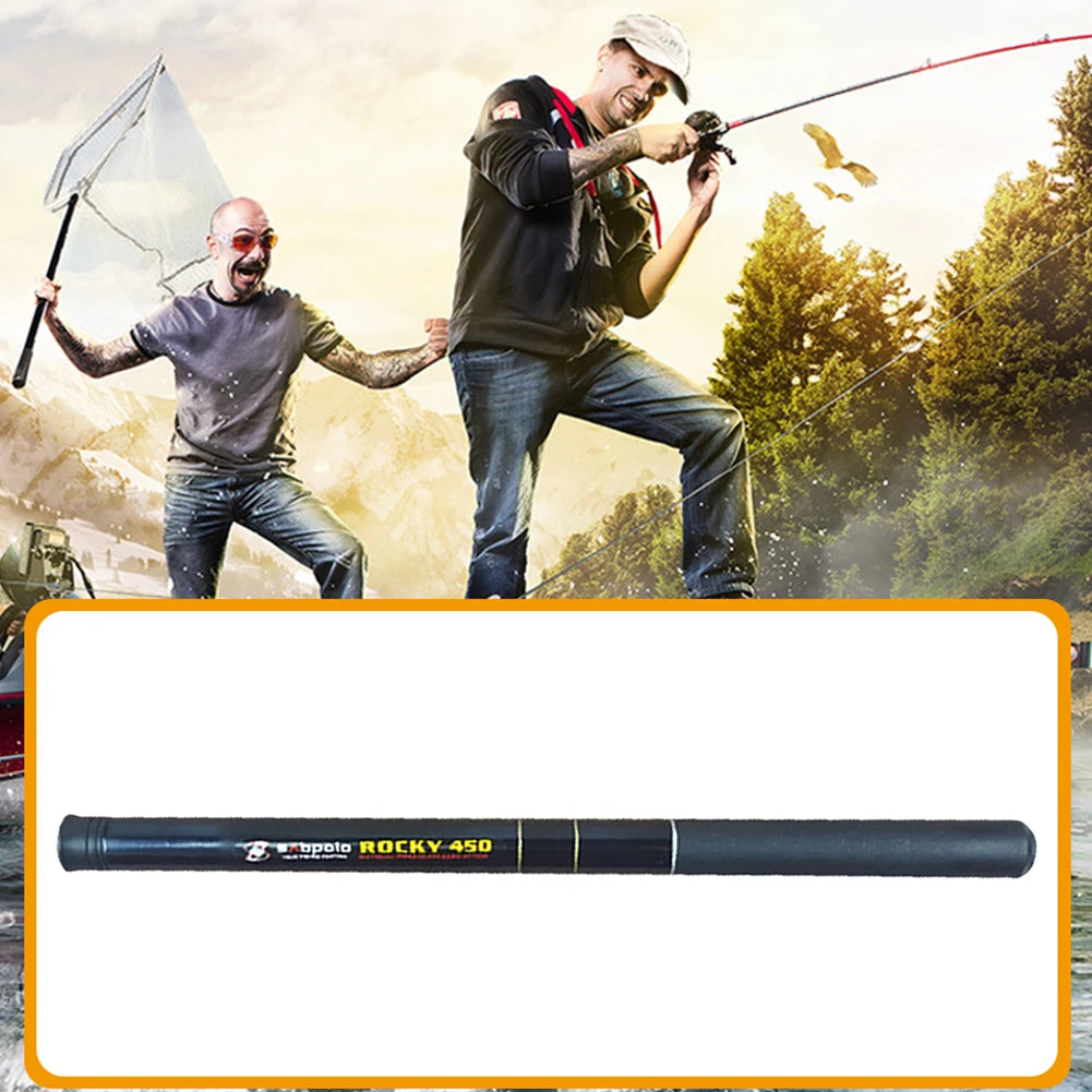 Telescopic Fishing Rod Stream Lake Hand Pole Fiberglass Hand Rod Ultralight 2.1/2.4/2.7/3.6M Retractable 40cm for Smaller Waters
