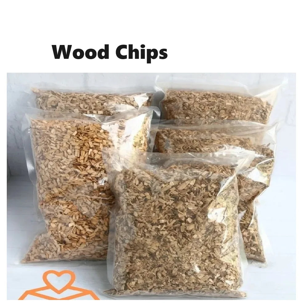 Smoked Sawdust Wood Chips for Smoking 125g/bag Apple Cherry Oak Hickory