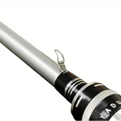Silvery Carbon Fiber Lure Fishing Rod-M Tuning