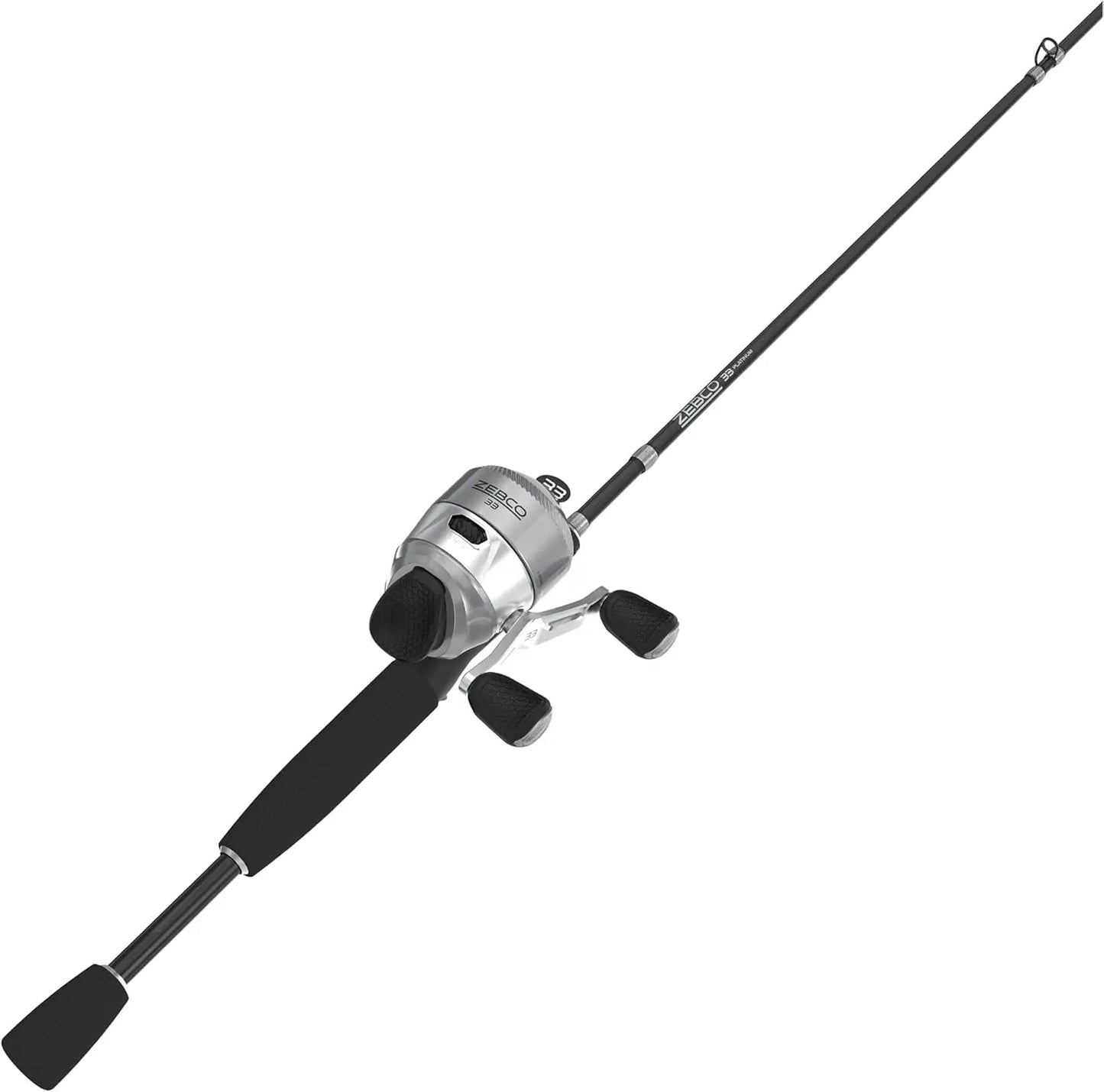 Spin cast Fishing Combo with Anti-Reverse Clutch, 6-Foot Rod
