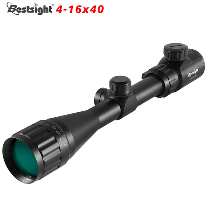 16X40 AOE Optics Hunting Riflescope Red & Green Dot Illuminated