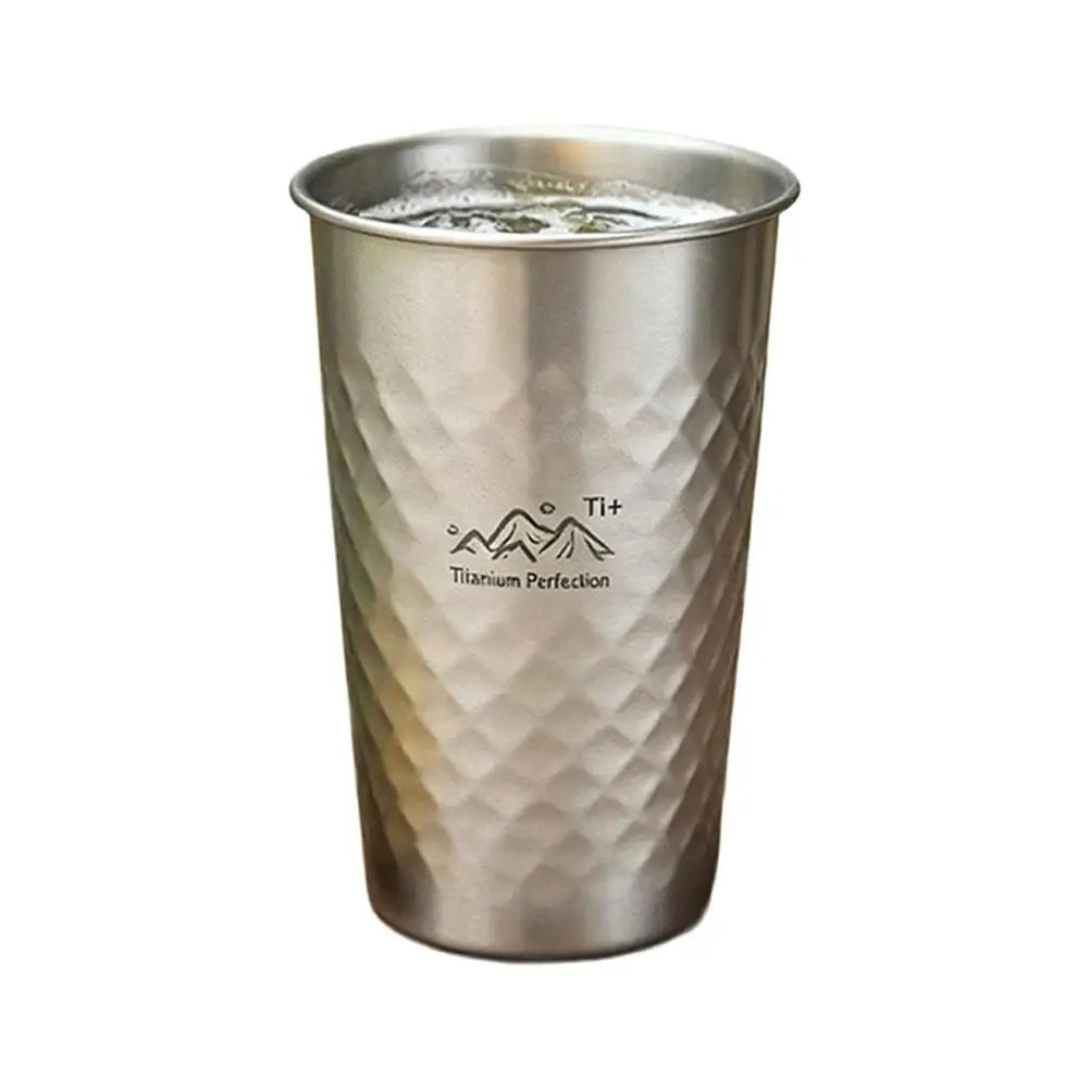 304 Stainless Steel Cup Set Camping Cup 4/6/8PCS
